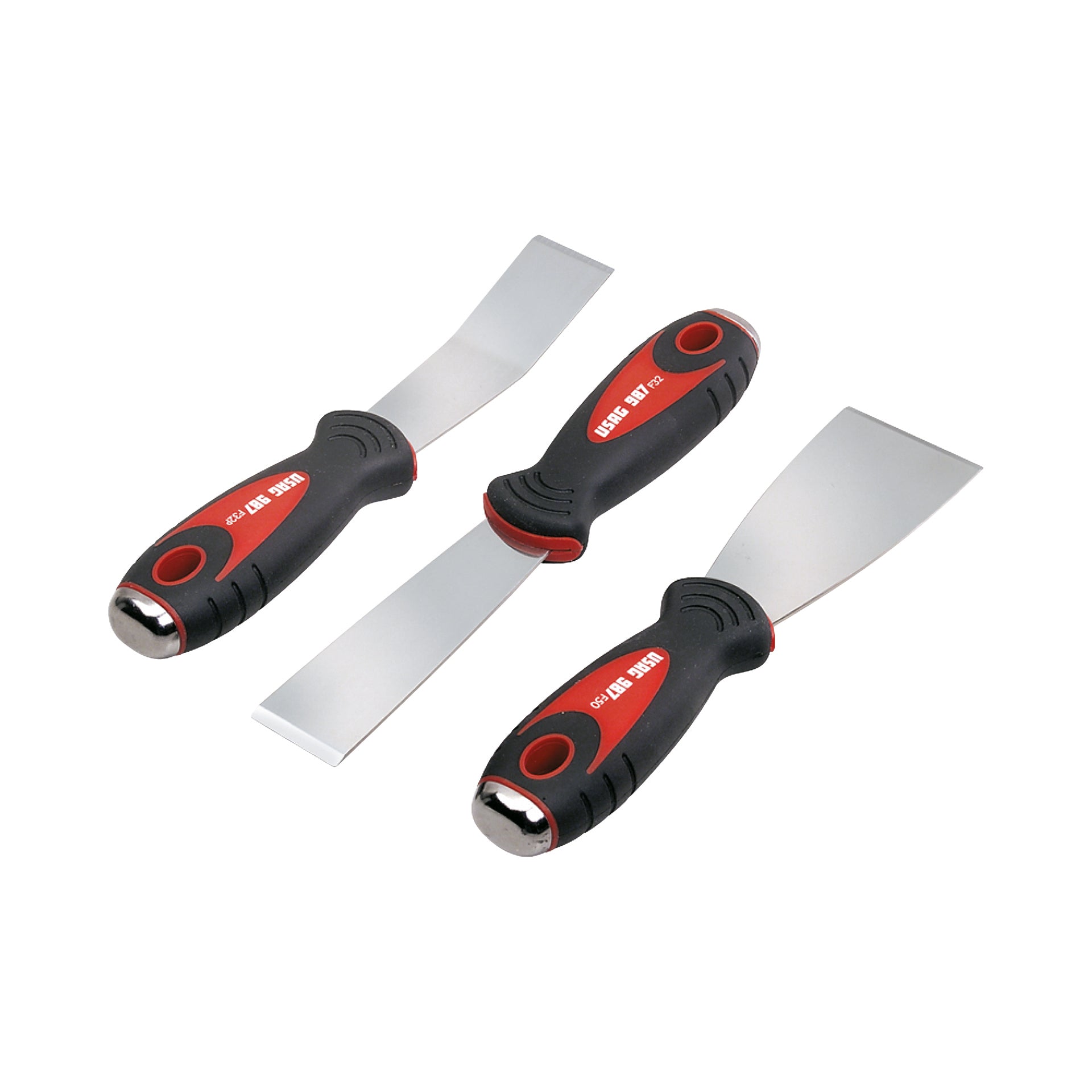 987 F/S3 - Set of 3 spatulas - Usag - U09870051 987 F/S3 - Set of 3 spatulas - Usag - U09870051